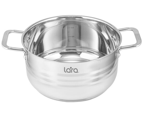  Набор кастрюль LARA LR02-80 Standart 6пр 