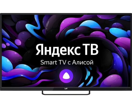  55" Телевизор LEFF 55U540S черный 3840x2160, Ultra HD, 50 Гц, WIFI, SMART TV, Яндекс ТВ 