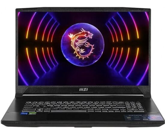  Ноутбук MSI Katana 17 B13UCX-1428XRU (9S7-17L541-1428) 17.3" IPS FHD/Core i5 13420H/16Gb/512Gb SSD/2050 4Gb/noOS/black 