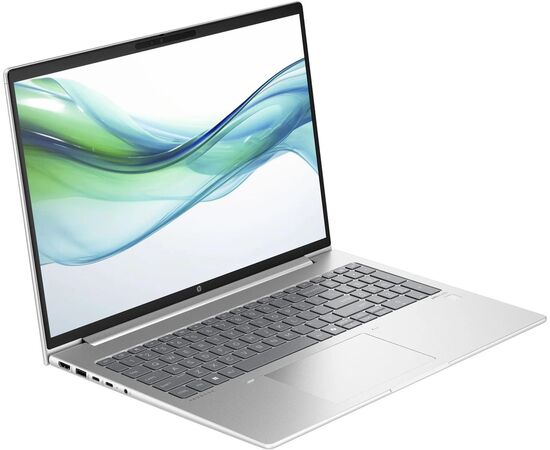  Ноутбук HP ProBook 460 G11 (A23BCEA) 16", UWVA, Core Ultra 7 155U 1.7ГГц, 12 ядер, 16ГБ 512ГБ SSD, Intel Iris Xe graphics, Free DOS, серебристый 