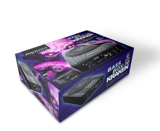  Сабвуфер автомобильный Prology Box-10 120Вт активный (25см/10") 