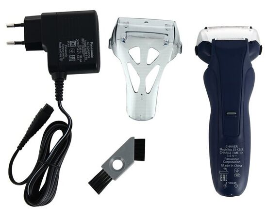  Бритва сетчатая Panasonic ES-RT37-S520 реж.эл.:3 питан.:аккум. синий/серебристый 