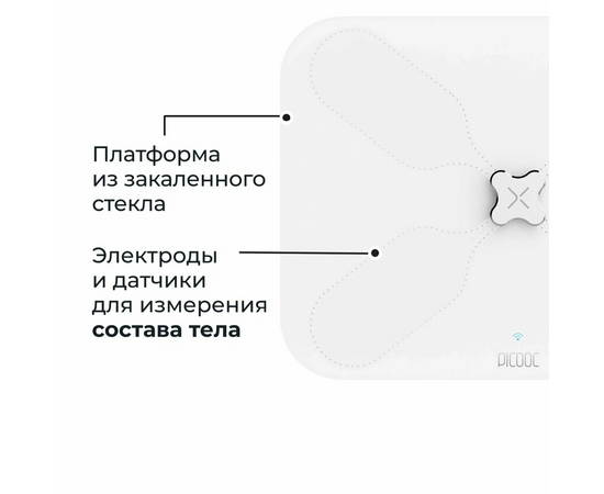  Весы электронные Picooc S3 Lite V2 белый 