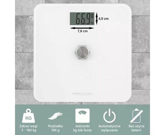  Напольные весы ProfiCare PC-PW 3112 weiss 