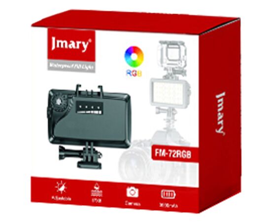  Светодиодный осветлитель JMARY FM-72RGB, 3000mAh 
