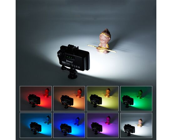  Светодиодный осветлитель JMARY FM-72RGB, 3000mAh 