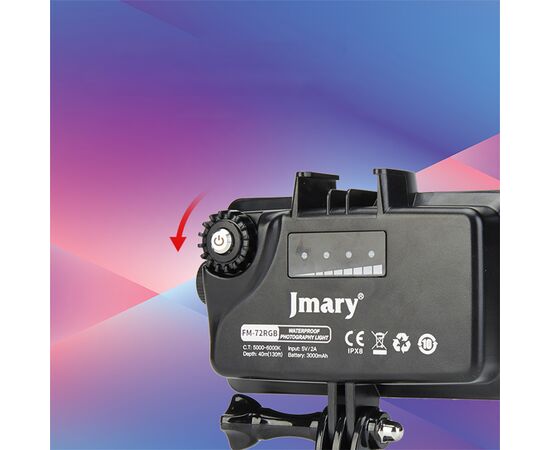  Светодиодный осветлитель JMARY FM-72RGB, 3000mAh 