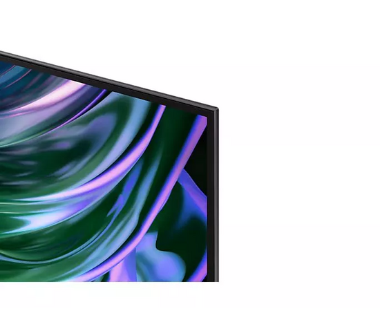  77" Телевизор Samsung QE77S90DAEXRU QLED черный титан 3840x2160, 4K Ultra HD, 144 Гц, Wi-Fi, Smart TV, Tizen OS 