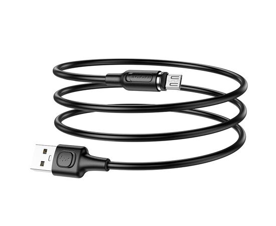  Дата-кабель BOROFONE BX41 Amiable magnetic micro 1м (черный) 