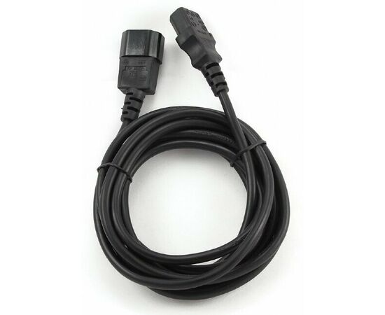  Кабель питания Cablexpert PC-189-1-5M сист.блок-монитор C13-C14 3x1кв.мм 5м черный 