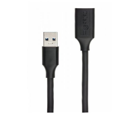  Кабель удлинительный Telecom TUS708-3M USB3.0 Am-Af 3m черный 