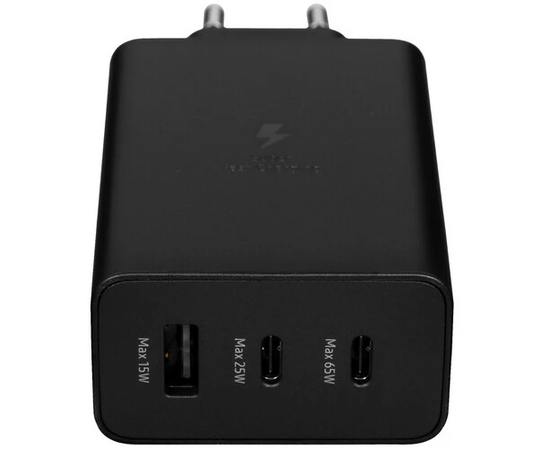  СЗУ Samsung 65W Power Adapter Trio EP-T6530NBEG (черный) 