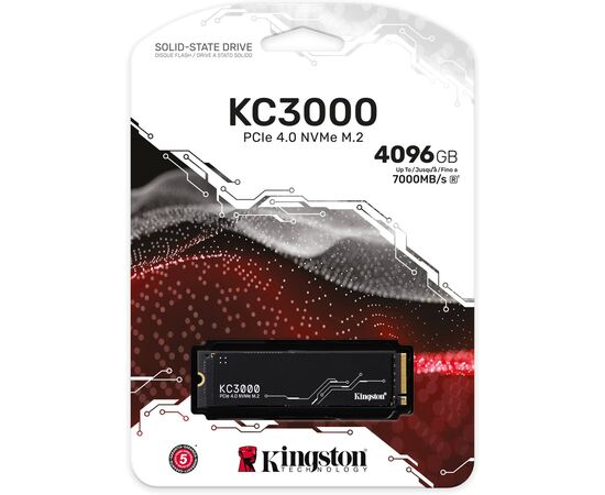  SSD Kingston SKC3000D/4096G SSD KC3000, 4096GB, M.2 
