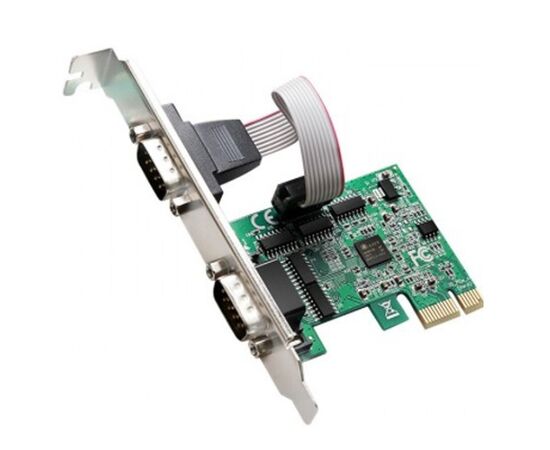  Контроллер KS-is KS-575 PCIe COM RS232 x 2 
