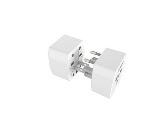  LDNIO Z4/ Адаптер-переходник для розеток: EU_UK_US_AU/ White 