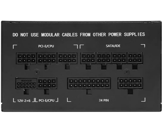  Блок питания BLOODY BD-PS750G (BD-PS750G-M), 750Вт, 120мм, черный, retail 