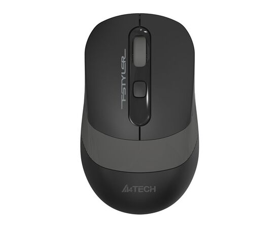  Мышь A4Tech Fstyler FG10 черный/серый оптическая (2000dpi) беспроводная USB (4but) FG10 GREY 