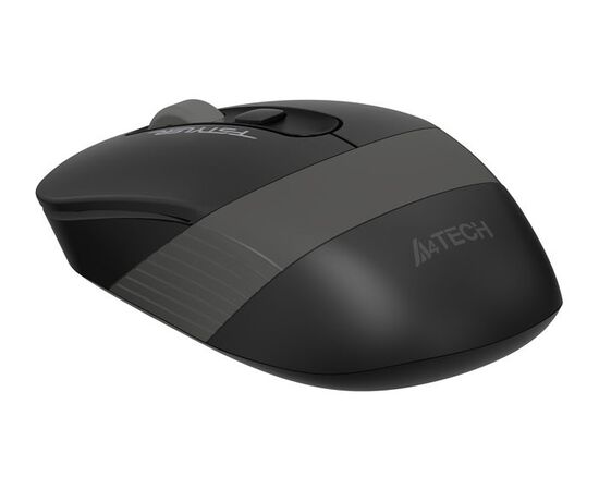  Мышь A4Tech Fstyler FG10 черный/серый оптическая (2000dpi) беспроводная USB (4but) FG10 GREY 