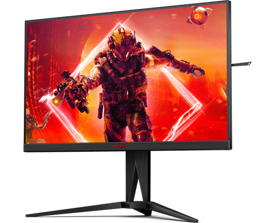  Монитор AOC AG275QXN черный/красный 