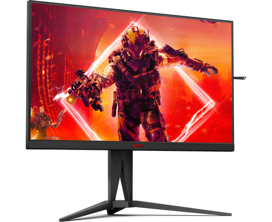  Монитор AOC AG275QXN черный/красный 