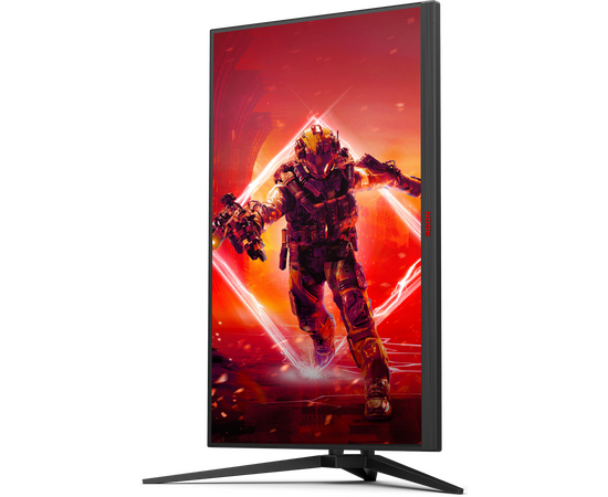  Монитор AOC AG275QXN черный/красный 