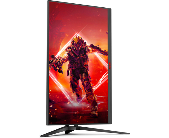  Монитор AOC AG275QXN черный/красный 