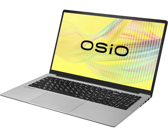  Ноутбук OSIO FocusLine F160i-008 16.1", 2023, IPS, Intel Core i5 1235U 1.3ГГц, 10-ядерный, 8ГБ DDR4, 512ГБ SSD, Intel Iris Xe graphics, Win11H 