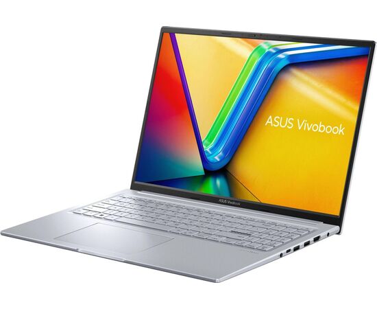  Ноутбук ASUS VivoBook 16X M3604YA-MB303 (90NB11A2-M00D80) 16", IPS, AMD Ryzen 5 7430U 2.3ГГц, 6 ядер, 16ГБ DDR4, 512ГБ SSD, AMD Radeon, без ОС, silver 