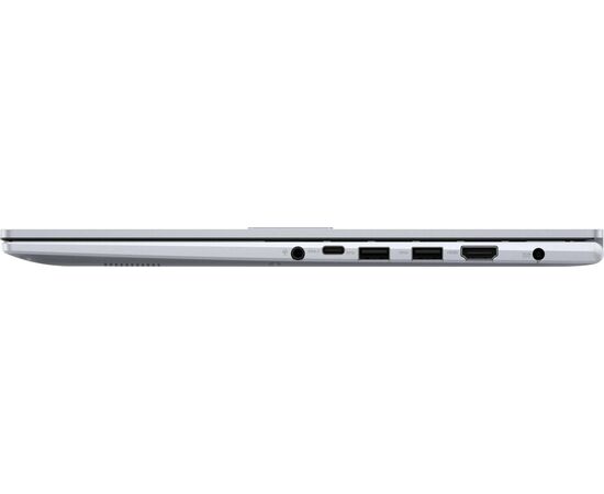  Ноутбук ASUS VivoBook 16X M3604YA-MB303 (90NB11A2-M00D80) 16", IPS, AMD Ryzen 5 7430U 2.3ГГц, 6 ядер, 16ГБ DDR4, 512ГБ SSD, AMD Radeon, без ОС, silver 