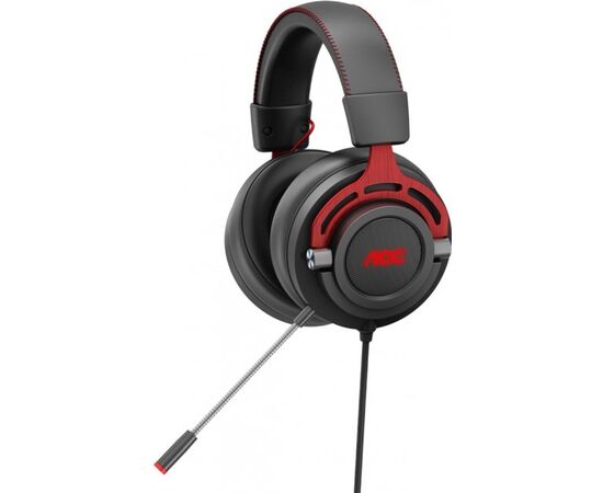  Гарнитура AOC GH300 черный+красный 