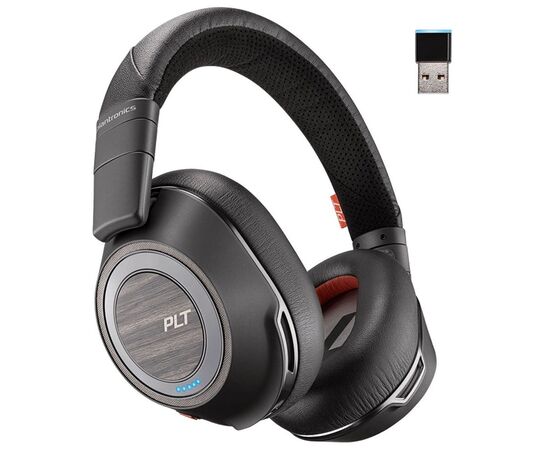 Гарнитура POLY B8200, для компьютера, мониторные, bluetooth, черный (208769-01) 