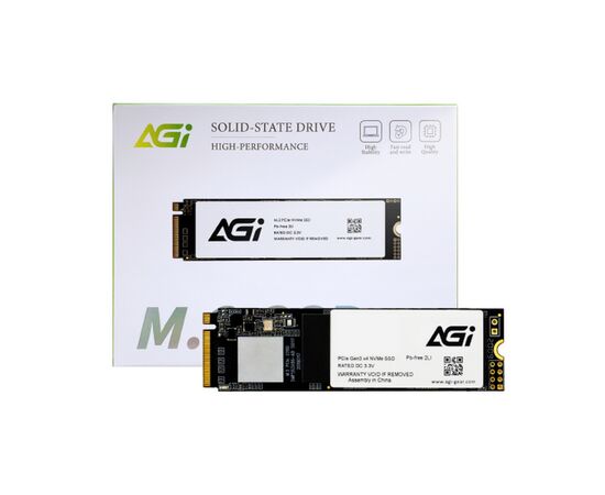  SSD AGI AI298 AGI512GIMAI298 M.2 512Gb Client SSD PCIe Gen3x4 with NVMe 