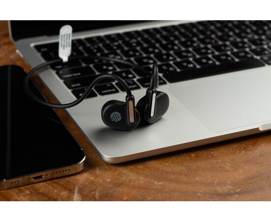  Беспроводные наушники GoGadget OpenAir Arc, зашейная дуга, открытый динамик, 1 микрофон, 90 мАч, до 6 ч ЧЕРНЫЙ 