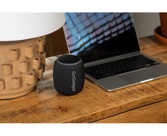  Беспроводная колонка GoGadget CityWave Pro с басами, 15Вт, 2500 мАч, до 12 часов, IPX7, ЧЕРНЫЙ 