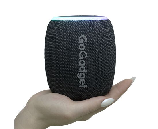  Беспроводная колонка GoGadget CityWave Pro с басами, 15Вт, 2500 мАч, до 12 часов, IPX7, ЧЕРНЫЙ 