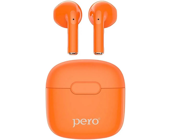  Наушники беспроводные PERO TWS05 Colorful (PTWS05OR) Orange 