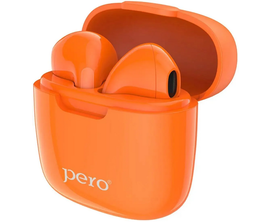  Наушники беспроводные PERO TWS05 Colorful (PTWS05OR) Orange 