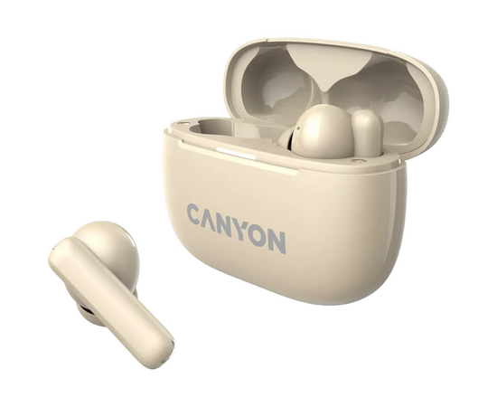  Наушники Canyon CNS-TWS10BG бежевый 