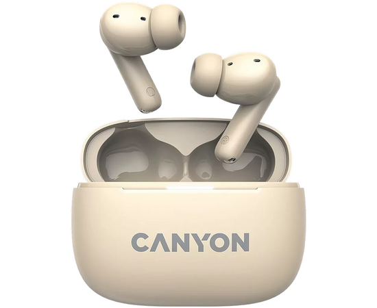  Наушники Canyon CNS-TWS10BG бежевый 