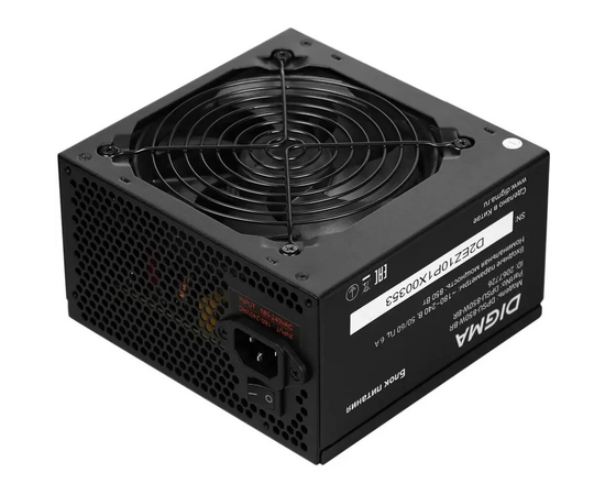 Блок питания Digma DPSU-850W-BR 80+ bronze ATX 850W (20+4pin) APFC 120mm fan 6xSATA RTL 
