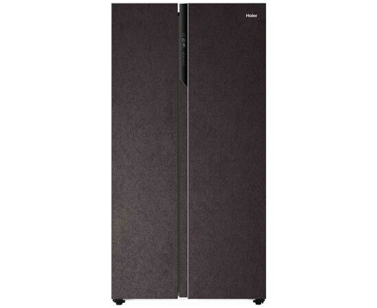  Холодильник HAIER HRF-541DY7RU Side by Side темно-коричневый инверторный двухкамерный 