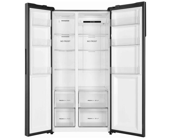  Холодильник HAIER HRF-541DY7RU Side by Side темно-коричневый инверторный двухкамерный 