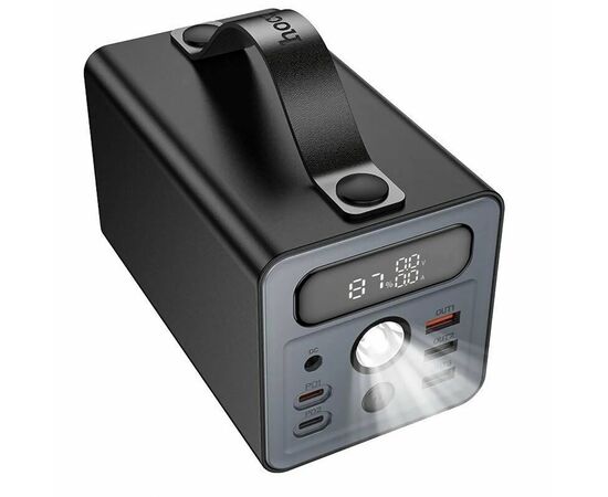  Внешний аккумулятор Hoco J138 22.5W+PD20W+DC12V 60000mAh 2Type-C/USB*3/Type-C*2 (black)(236148) 