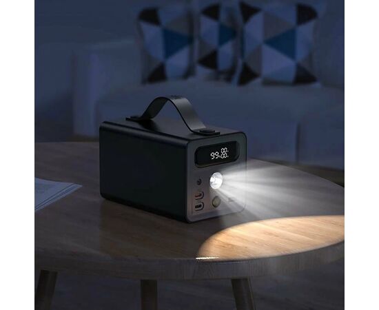  Внешний аккумулятор Hoco J138 22.5W+PD20W+DC12V 60000mAh 2Type-C/USB*3/Type-C*2 (black)(236148) 