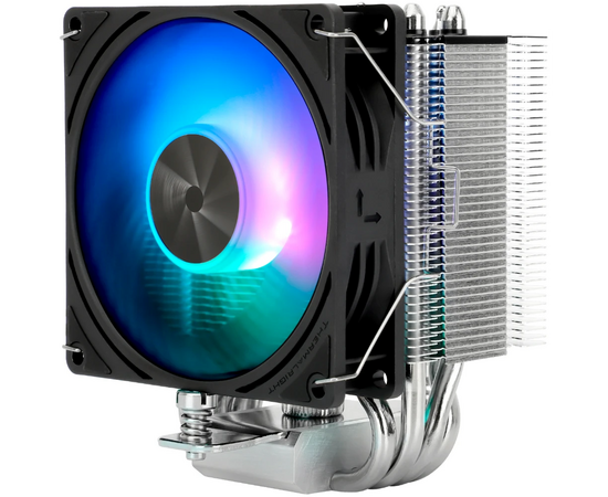  Кулер Thermalright Assassin X 90 SE ARGB (TRAX90SEA) LGA115X/1200/1700/AM4/AM5 (92mm ARGB PWM Fan, 4 тепл. трубки 6мм) 