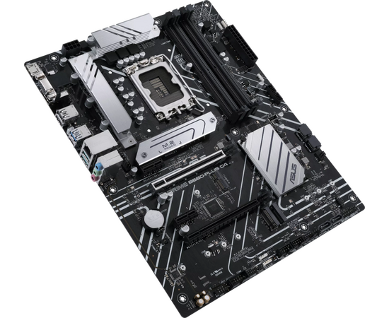  MB s1700 ASUS PRIME B660-PLUS D4 ATX 4xDDR4 2xPCIEx16 2xPCIEx1 USB-C DP HDMI VGA 2.5GLAN 90MB18X0-M1EAY0 