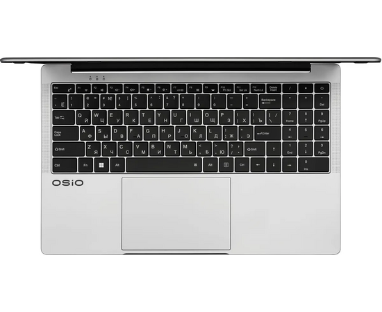  Ноутбук OSIO FocusLine F150I-020 15.6", 2023, IPS, Intel Core i5 1235U 1.3ГГц, 10 ядер, 16ГБ DDR4, 512ГБ SSD, Intel Iris Xe graphics, NoOS 