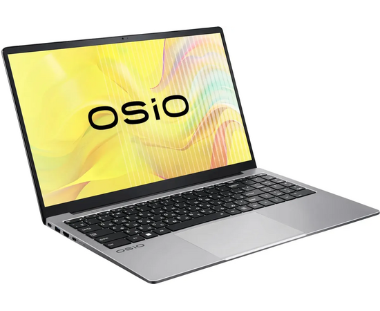  Ноутбук OSIO FocusLine F150I-020 15.6", 2023, IPS, Intel Core i5 1235U 1.3ГГц, 10 ядер, 16ГБ DDR4, 512ГБ SSD, Intel Iris Xe graphics, NoOS 