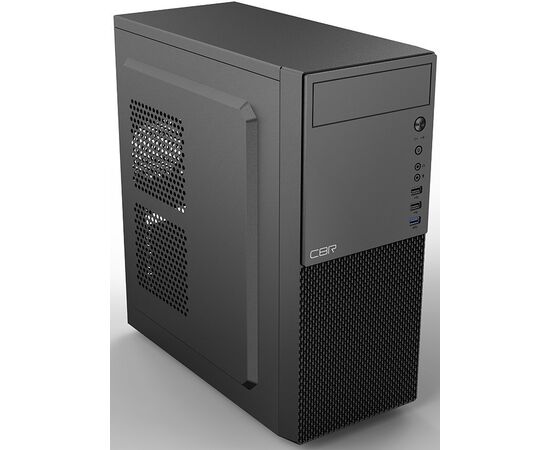  Корпус CBR PCC-ATX-E188-WPSU ATX Miditower E188, без БП, 1*USB 3.0, 2*USB 2.0, HD Audio+Mic, Black 