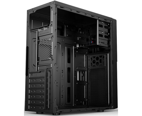  Корпус CBR PCC-ATX-E188-WPSU ATX Miditower E188, без БП, 1*USB 3.0, 2*USB 2.0, HD Audio+Mic, Black 